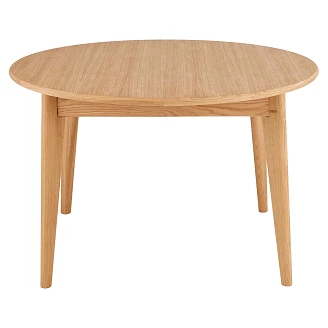 Spisebordsforlænger <strong>Strengi</strong>  Naturlig Eg Ø120 cm