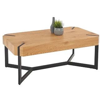 Sofabord <strong>Laven</strong>  Gylden Eg, Sort 110x60 cm
