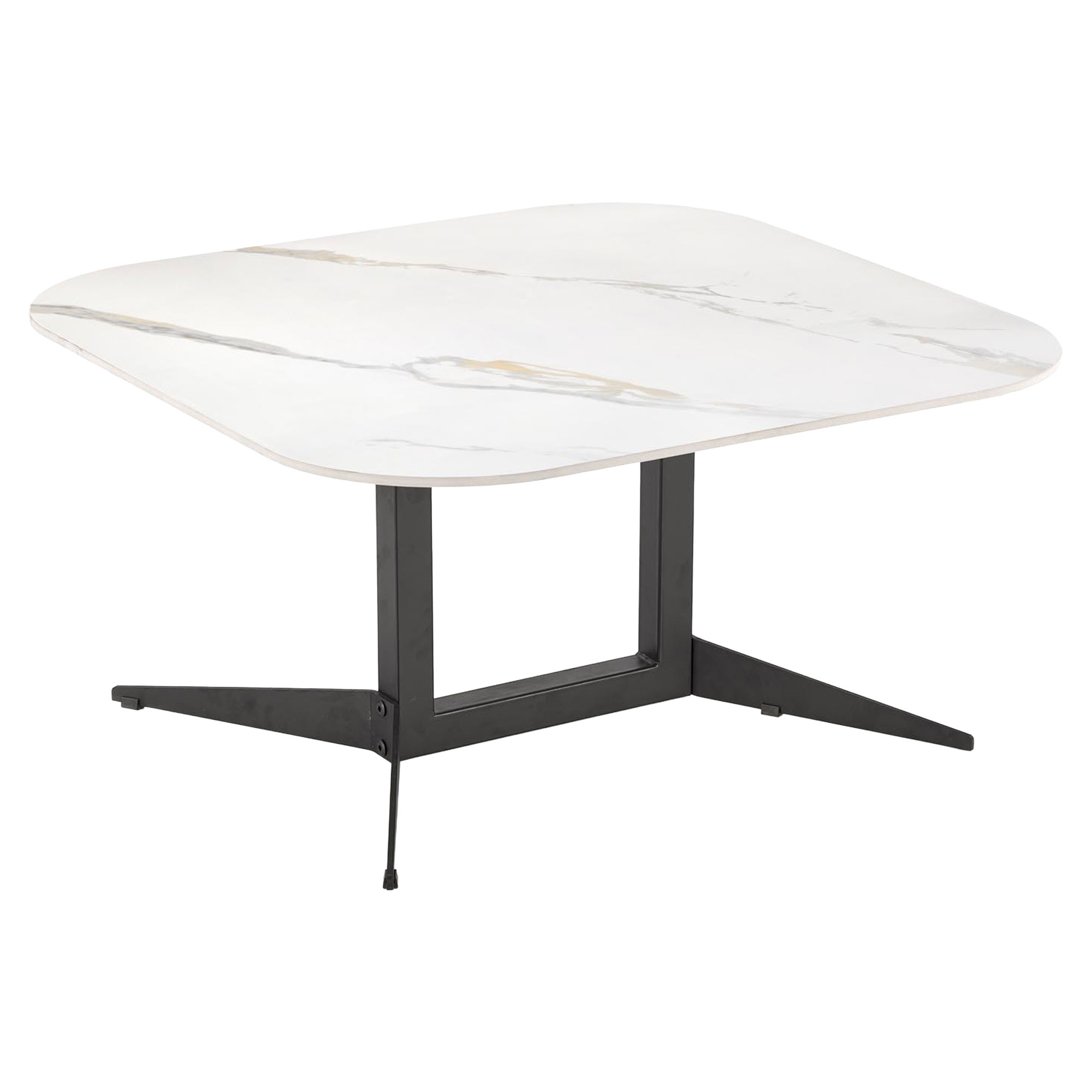 Sofabord Nayla Hvid Marmor 80x80 cm