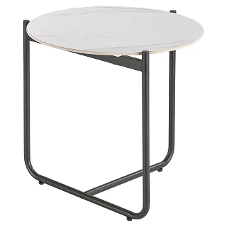 Sofabord <strong>Acudor</strong>  Hvid Marmor 50x50 cm