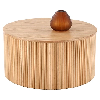 Sofabord <strong>Odrun</strong>  Natur 80x80 cm