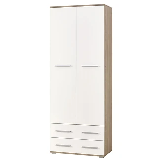 Garderobe <strong>Ustex</strong>  Sonoma Eg, Hvid 40x77 cm