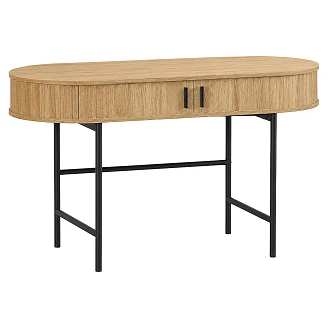 Konsolbord <strong>Helke</strong>  Natur, Sort 55x120 cm