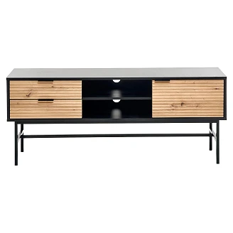 Konsolbord <strong>Vestrum</strong>  Artisan Eg, Sort 40x150 cm