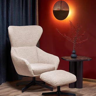 Lænestol <strong>Izel</strong>  Beige 85x75 cm