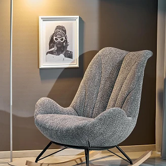 Lænestol <strong>Rovex</strong>  Grå 100x80 cm