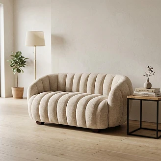 Sofa <strong>Krox</strong>  Creme 80x140 cm