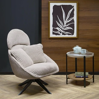 Lænestol <strong>Exon</strong>  Cappuccino 82x78 cm