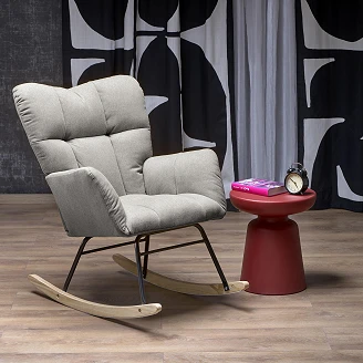 Lænestol <strong>Belvon</strong>  Grå 97x70 cm