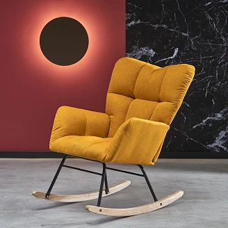 Lænestol <strong>Belvon</strong>  Sennep 97x70 cm