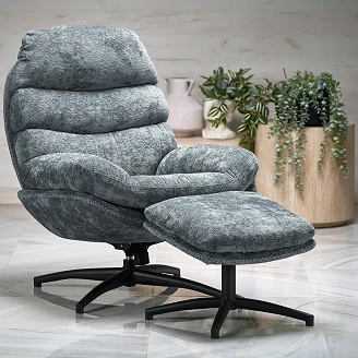 Loungestol <strong>Ryvon</strong>  Blå 90x80 cm