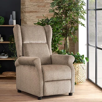 Loungestol <strong>Agvon</strong>  Lys Beige 92x75 cm