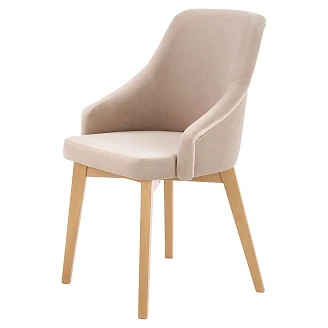 Stol <strong>Kevnor</strong>  Beige, HonningEg 56x57 cm