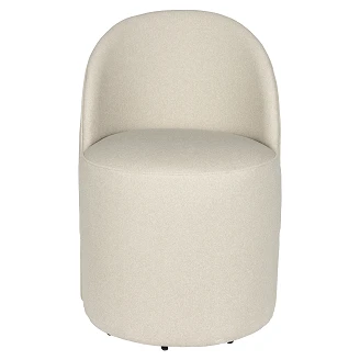 Zuiver Stol med Armlæn <strong>Plush</strong>  Beige