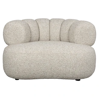Dutchbone Stol med Armlæn <strong>Duvane</strong>  Beige