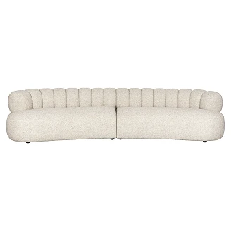 Dutchbone Sofa 4,5-pers. <strong>Duvane</strong>  Beige