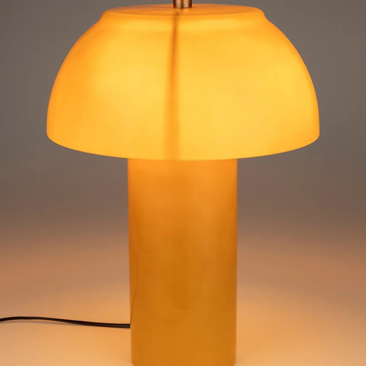 Dutchbone Bordlampe Morvan Gul
