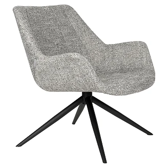 Zuiver Loungestol <strong>Doulton</strong>  Grå