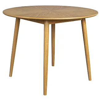 Spisebord <strong>Alion</strong>  Natur Ø100 cm