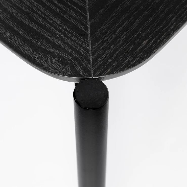 Sidebord Lignis Sort 40x40 cm