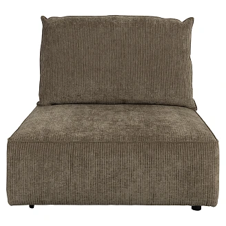 Zuiver Sofaelement med Ryg 1,5-Sæde <strong>Hunter</strong>  Lysebrun