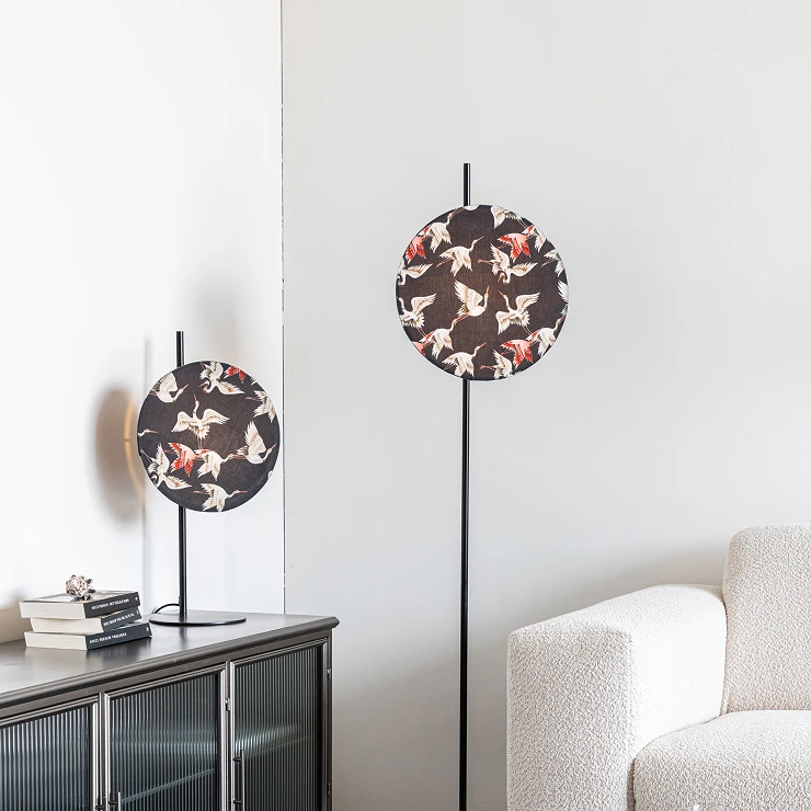 Gulvlampe Lipari Sort