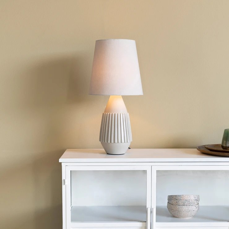 Bordlampe Tyro Beige