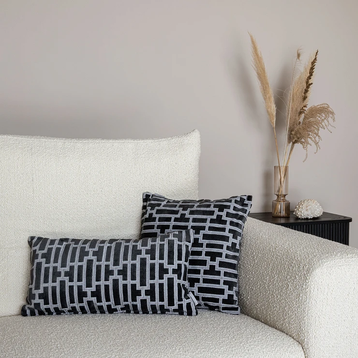 Zuiver Pude Scape Sort 60x30 cm