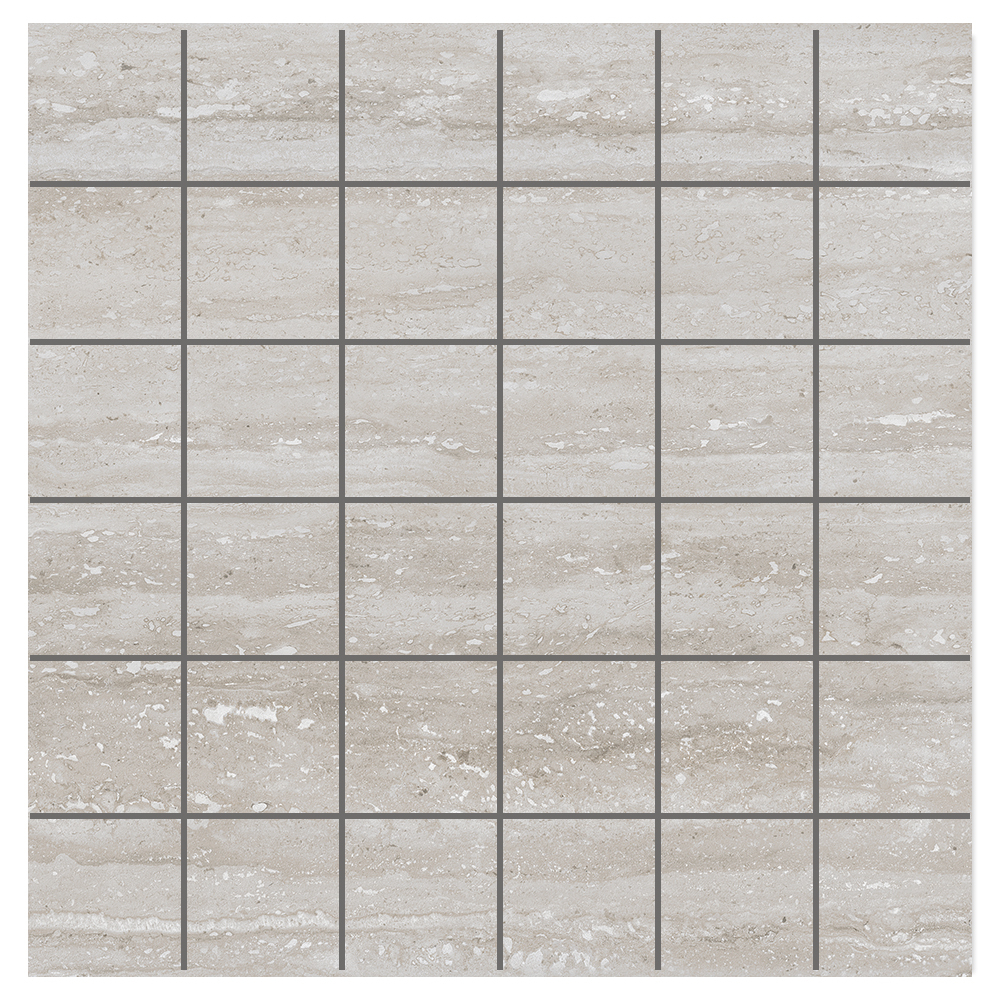 Mosaik Klinker Medelhav Grå Beige Mat 30x30 cm
