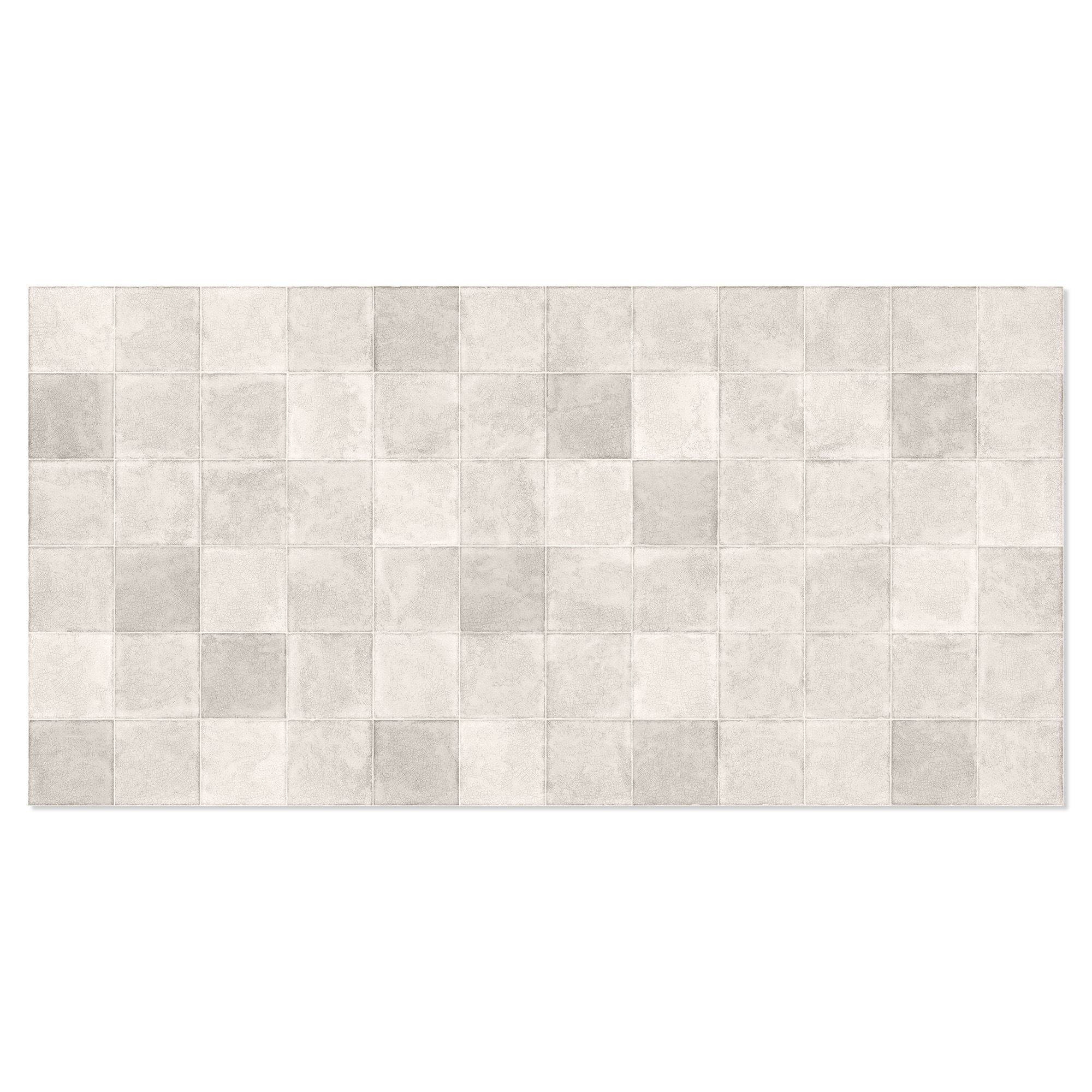 Vægflise Avelo Pixel Break White Mat 60x120 cm