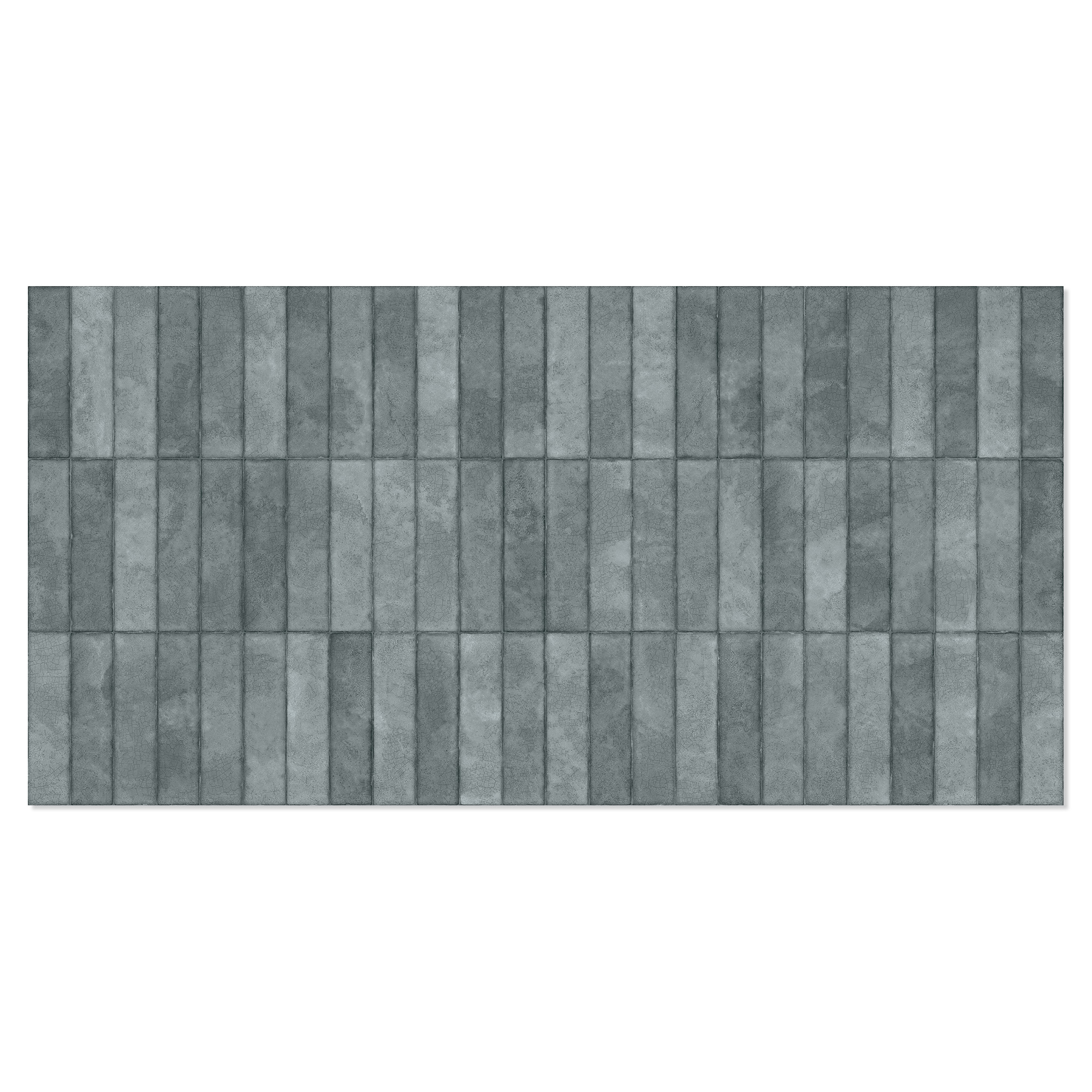 Vægflise Avelo Ribbed Fjord Mat 60x120 cm