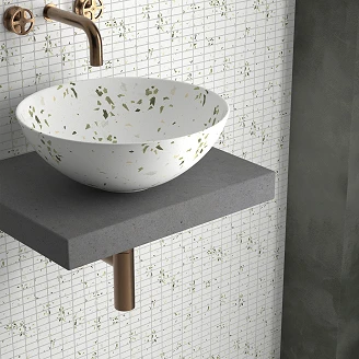 Dune Mosaik Klinker <strong>Fragmenta Dune</strong>  Grøn Mat 28.6x30.5 cm