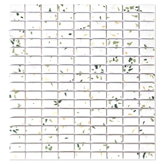 Dune Mosaik Klinker <strong>Fragmenta Dune</strong>  Grøn Mat 28.6x30.5 cm