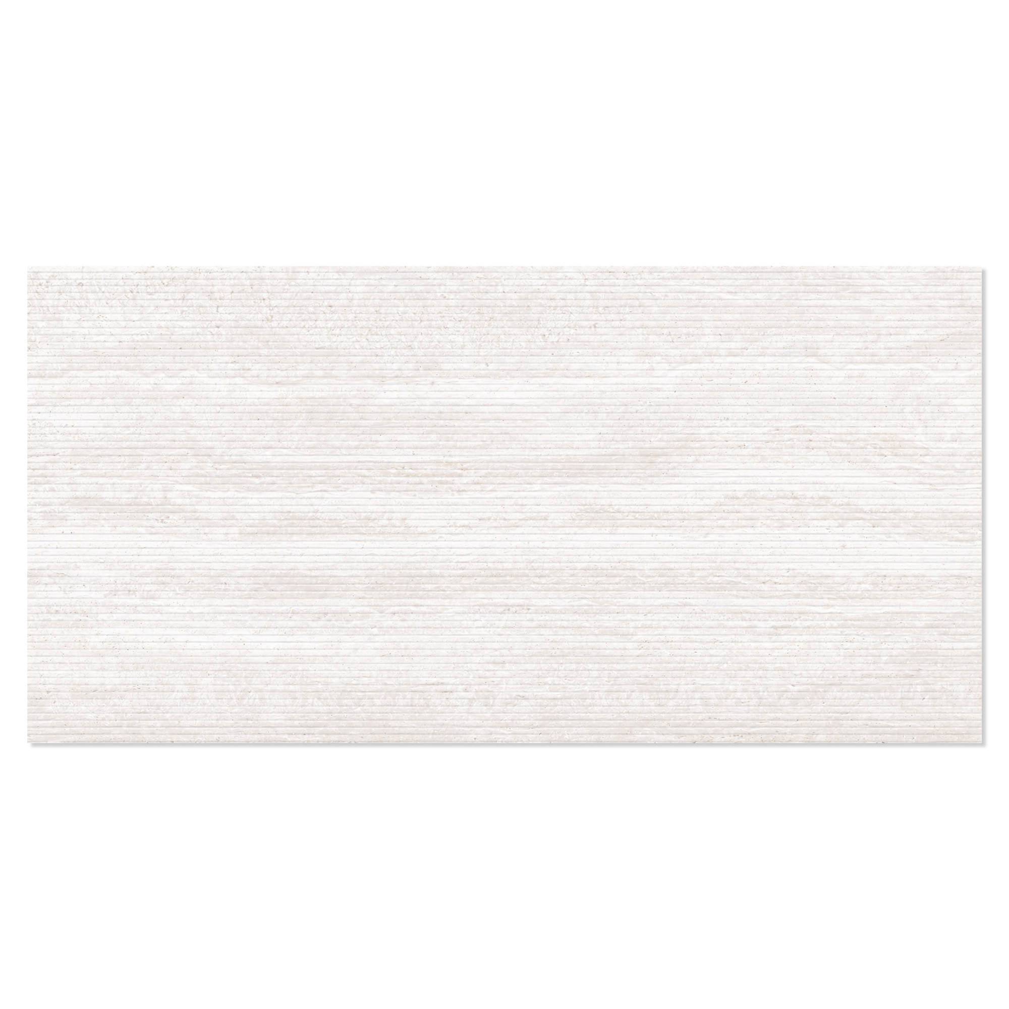 Klinker Tivora Hvid Lineær Mat-Relief 60x120 (5x5) cm