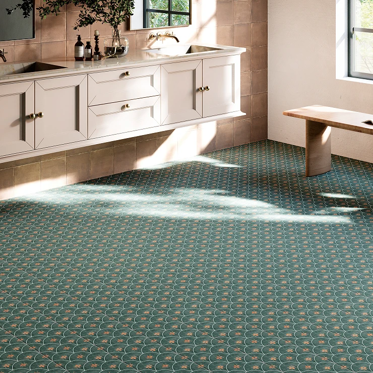 Mainzu Klinker Glamour Grøn Mat 20x20 cm