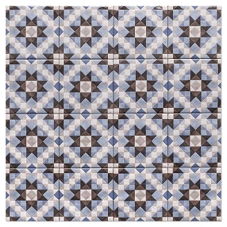 Mainzu Klinker Marrakech Agadir Azur Blank 20x20 cm
