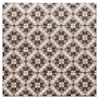 Mainzu Klinker Marrakech Agadir Sølv Blank 15x15 cm