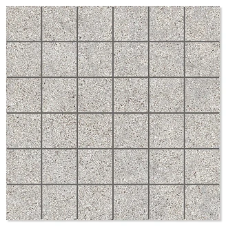 Mosaik Klinker <strong>Alvar</strong>  Soft Grå Mat 30x30 cm