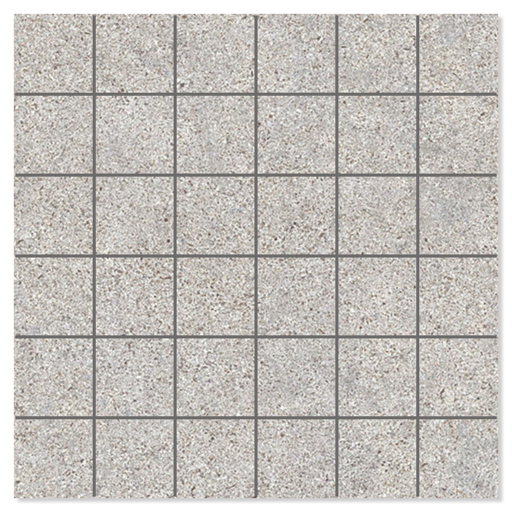 Mosaik Klinker Alvar Soft Grå Mat 30x30 cm