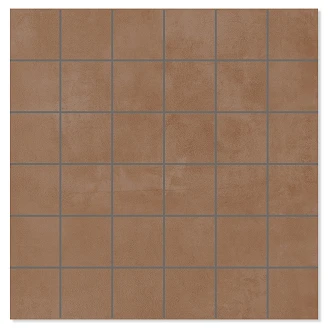 Mosaik Klinker <strong>Delicate</strong>  Raw Brun Mat 30x30 cm