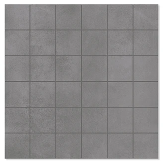 Mosaik Klinker <strong>Delicate</strong>  Raw Grå Mat 30x30 cm