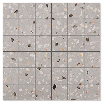 Mosaik Klinker <strong>Frammenti</strong>  Raw Grå Mat 30x30 cm