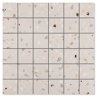 Mosaik Klinker <strong>Frammenti</strong>  Raw Beige Mat 30x30 cm