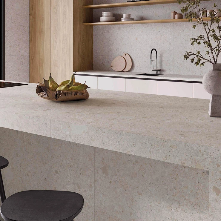 Klinker Rivela Raw Perlehvid Mat 60x120 cm