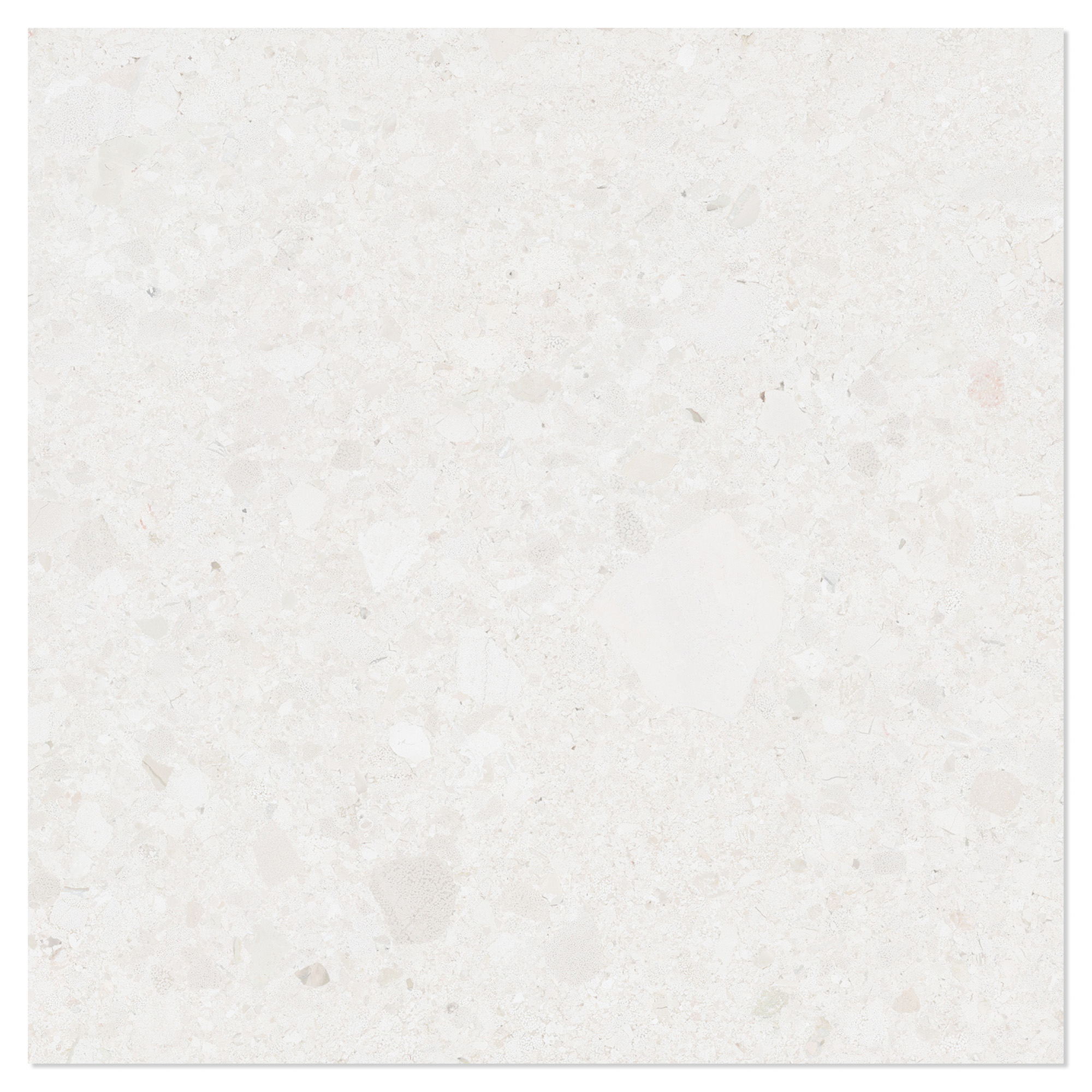 Klinker Rivela Raw Perlehvid Mat 60x60 cm