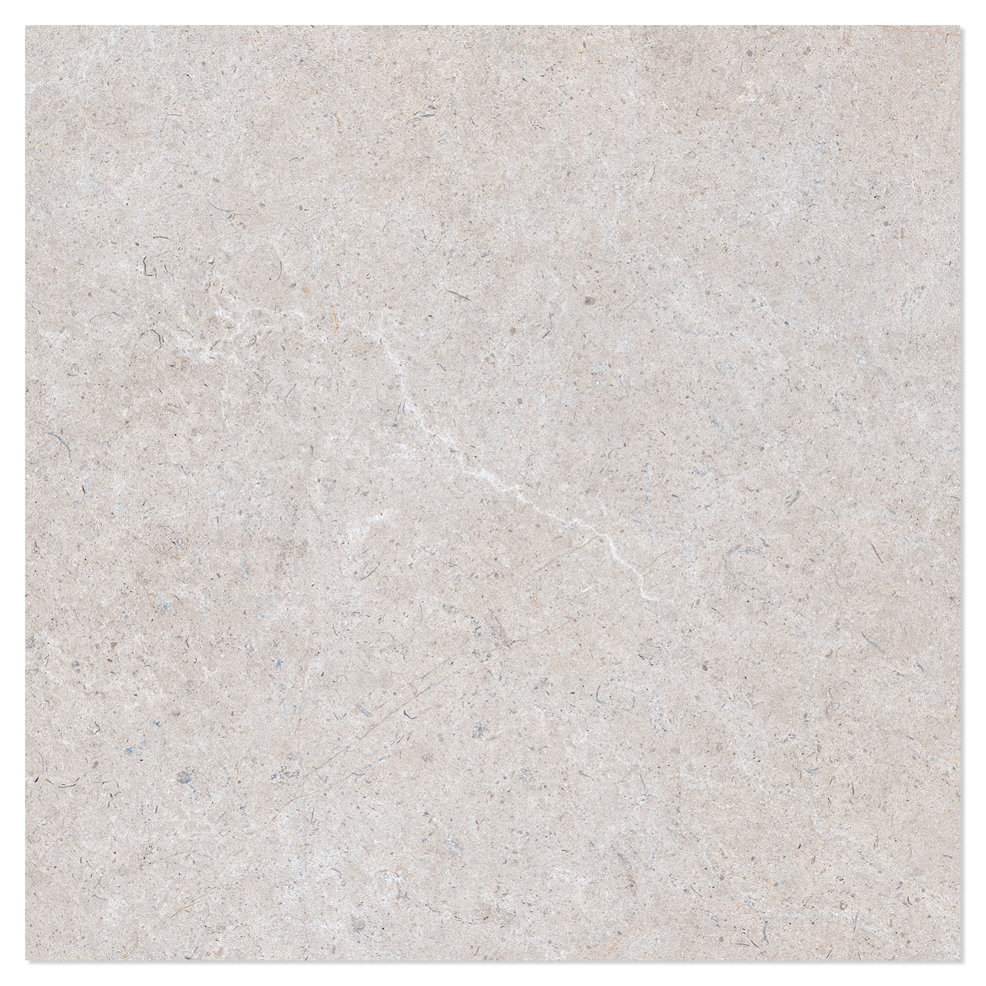 Klinker Solina Raw Lysegrå Mat 60x60 cm