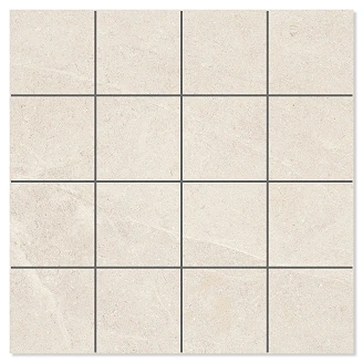 Mosaik Klinker <strong>Terva</strong>  Raw Elfenben Mat 30x30 cm
