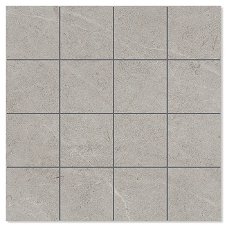 Mosaik Klinker <strong>Terva</strong>  Raw Grå Mat 30x30 cm