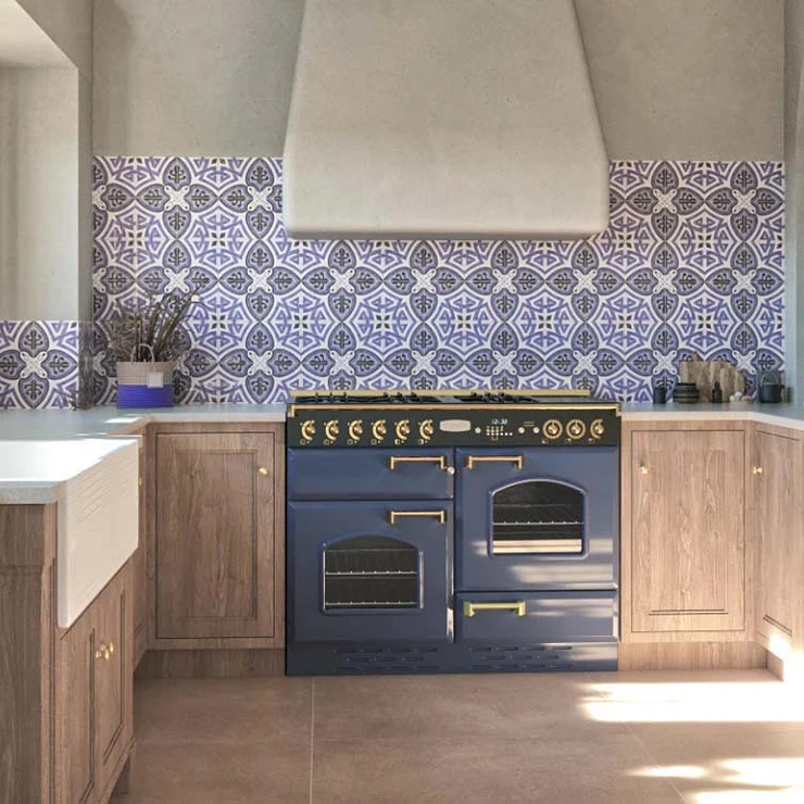 Klinker Tirreno Ligurisk Blank 15x15 cm