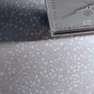 Terrazzo <strong>Fragmenta</strong>  Bianco Greco Mat 40x40 cm